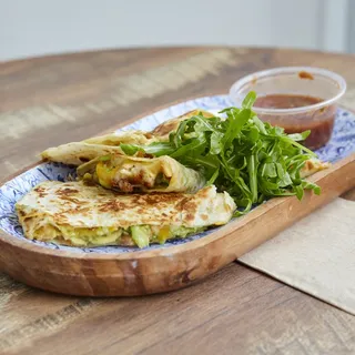 Guacamole Chicken Quesadilla with French Fries or Bag of Chips