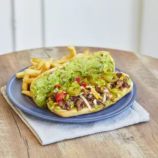 Korean BBQ Sub with French Fries or Bag of Chips