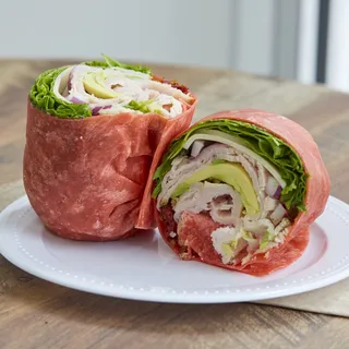 Avocado Tuscan Turkey Wrap