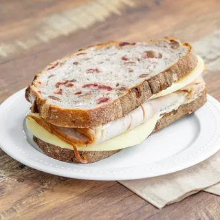 Cranberry Walnut Turkey Panini with Salad or Bag of Chips