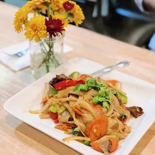 Drunken Noodles with Beef