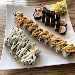 Sweet Potato Roll Basil Special Roll