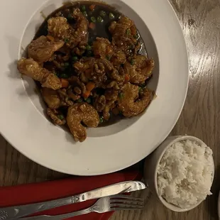 Walnut Glaze Shrimp