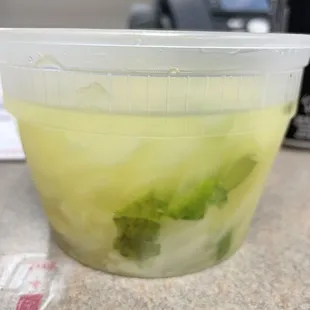 &quot;dumpling Soup&quot; with no dumplings.