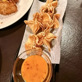 Philadelphia dumplings (ordered a second one). We really enjoyed it.