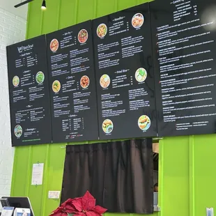 interior, burritos and wraps