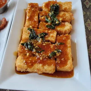 A6. Fried Tofu Puffs