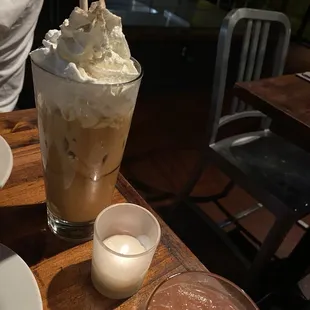 Thai Iced Tea with cream