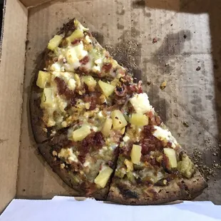 a pizza in a box