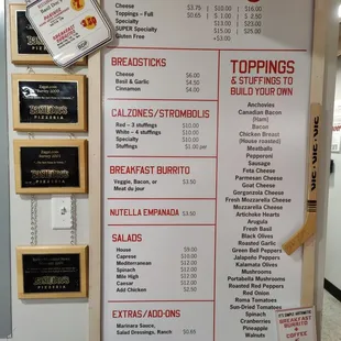 Basil Doc's Northside Menu and prices