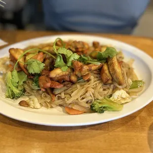 51. Stir Fried Noodles with chicken