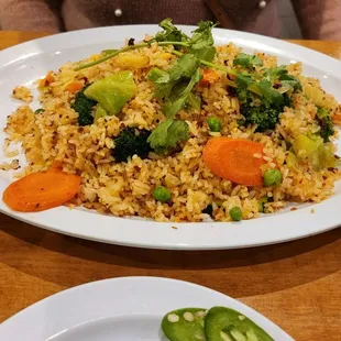 Vegan fried rice
