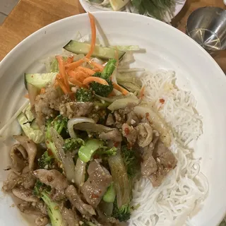 55. Lemongrass Chicken Bowl .