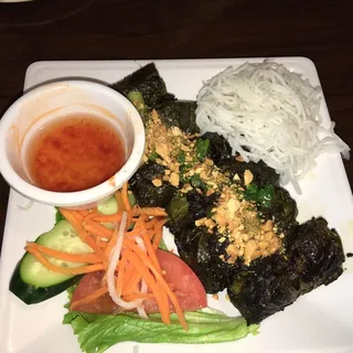 63. Grilled Betel Leaf Beef