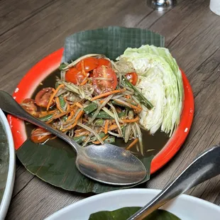 Fresh Green Papaya Salad