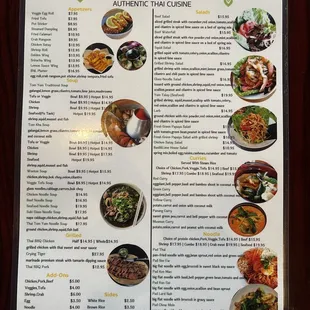New menu for 2024!