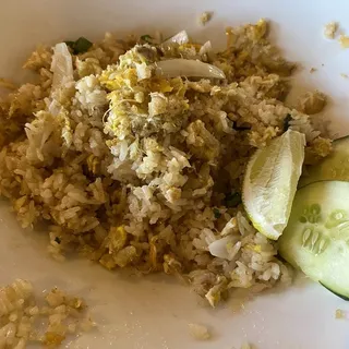 Crab Lump Meat Fried Rice