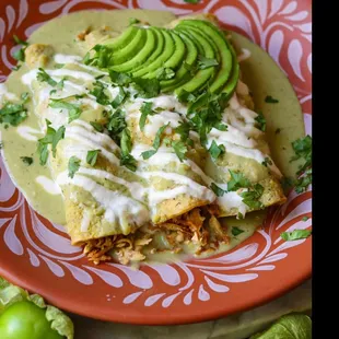 CHICKEN  ENCHILADA GREEN