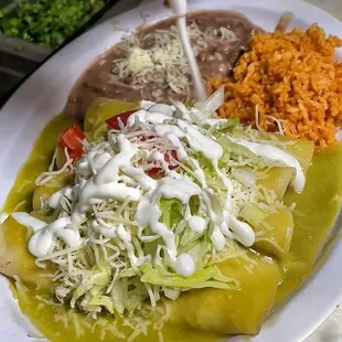 Green Enchiladas