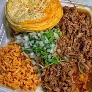 Birria plate