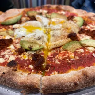 Huevos Rancheros Pizza