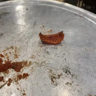 This tomato pieces
