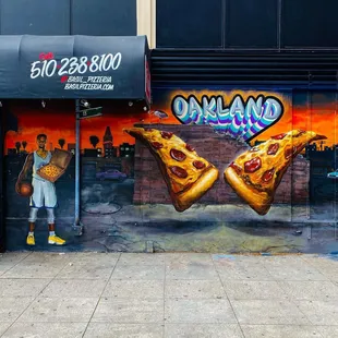 Outside - new mural