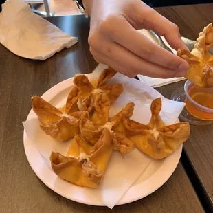 A18. Crab Rangoon