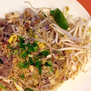 Beef Pad Thai