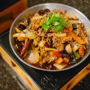 Beef Spicy Dry Pot