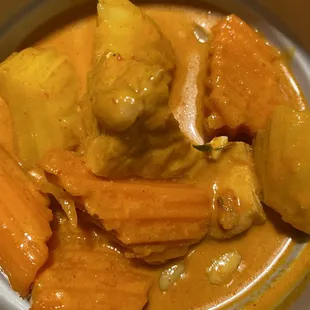 Massamun Curry with tofu