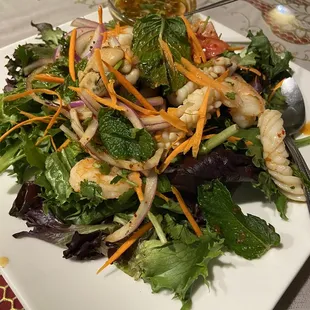 Spicy Seafood Salad