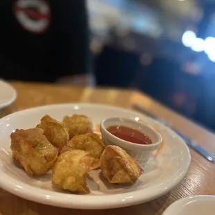 Crab &amp; Chicken Cream Cheese Wonton