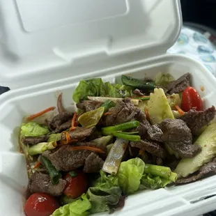Beef salad