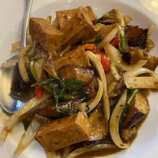 Angel Eggplant with Tofu