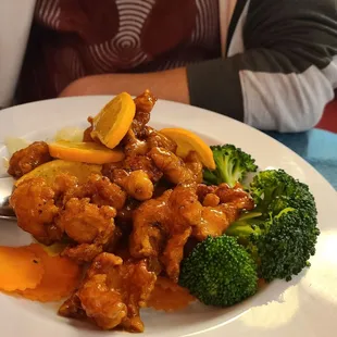 Orange Chicken.