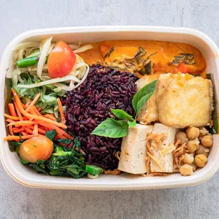 a meal in a bowl