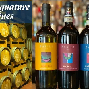 Basile Signature Wines from Basile vineyard in Tuscany!