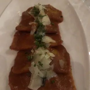 Indian Fusion Masala Ravioli