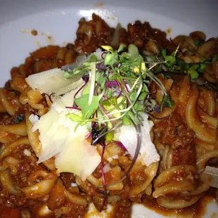 Fusilli Bolognese