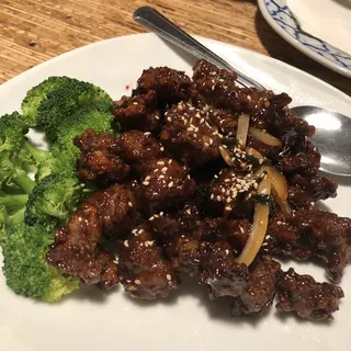 Sesame Honey Angus Beef