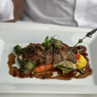 Duck breast oh so yummy