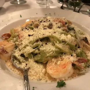 Spinach Fettuccini