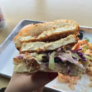 Fried Tofu Sandwich