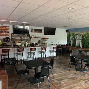 New dining area