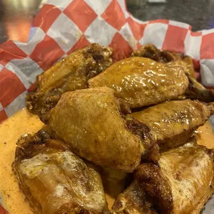 Mild wet ranch wings!