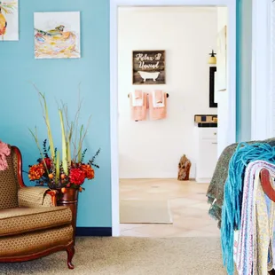 Book a night or two in our AirBnb suite here in Basilwood... "Basilwood Farm Stay"