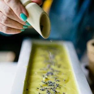 Lavender Goat's Milk Soap... organic olive oil...