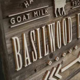 Look for our beautiful HarperGrayce sign at the turn in to the farm when you are coming up for a visit.