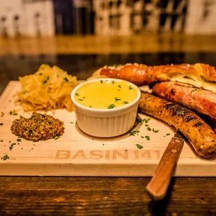 Grilled Sausage Platter